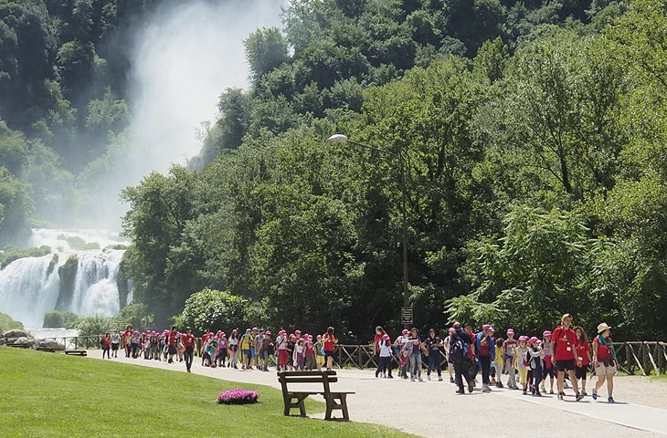 Visita guidata Cascata delle Marmore - Acqua e natura